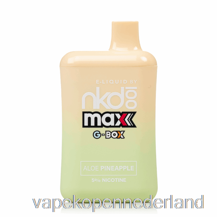 Vape Nederland Gbox X Naakt 100 5500 Wegwerp Aloë Ananas